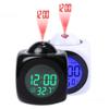 Voice Talking Temperature LED Wall Ceiling Clock Projection Multi-function Projection Alarm Clock Digital Home Decor Hot