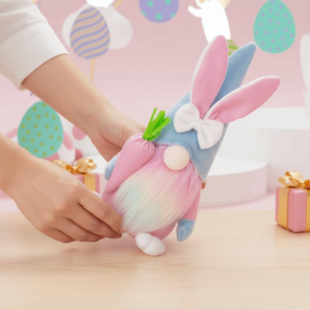 Easter Decor Faceless Gnome Plush Material Plush Doll Party Favors Bunny Ornament  Easter Gifts