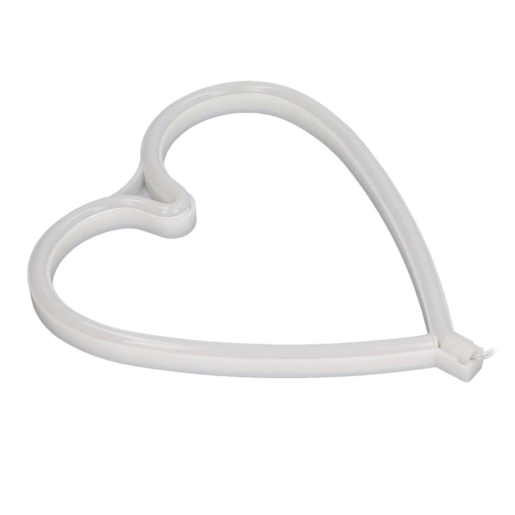 LED Neon Light Heart Shaped Colorful Neon Lights Proposal Birthday Scene Light Decorations