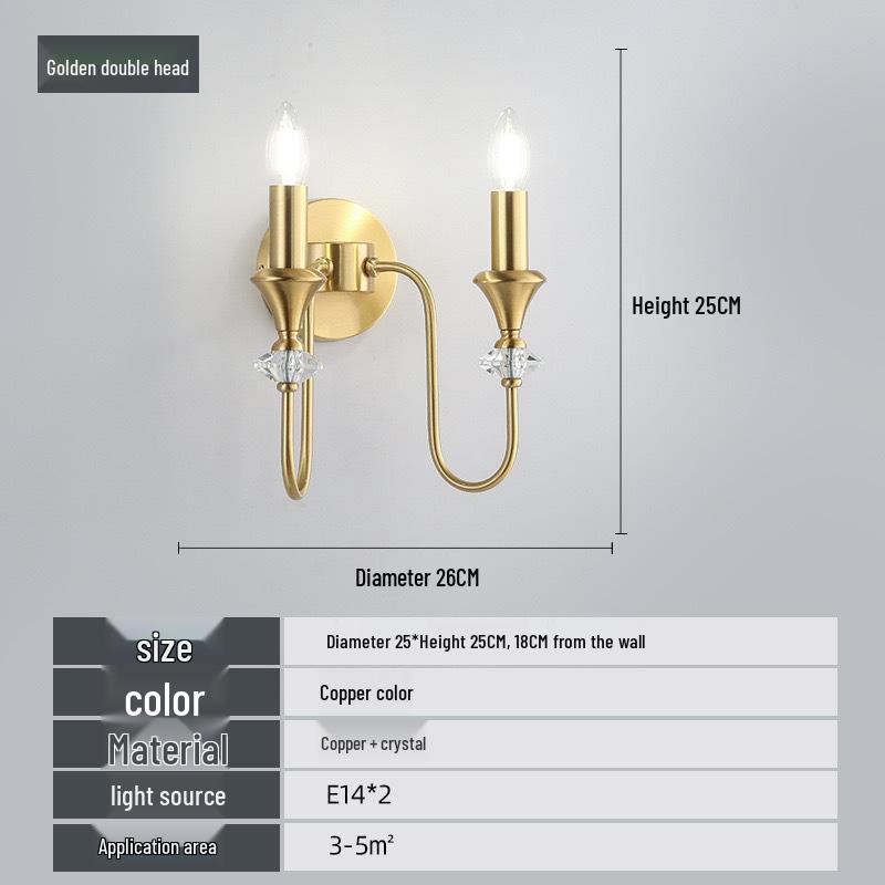 Роскошная французская люстра из чистой меди: Ретро Подвесной Светильник-Свеча для Гостиной, Столовой или Главной Спальни