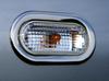 Обводка поворотника (2 шт., нерж) для Ford C-Max 2004-2010 гг