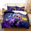 3D Cute Cartoon Anime M-Murder D-Drones Bedding Set Boys Girls Twin Queen Size Duvet Cover Pillowcase Bed Kids Adult Gift