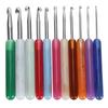 11PCS Set Knitting Crochet Hook Ergonomic Aluminum Crochet Hooks Set for Home and Handcraft