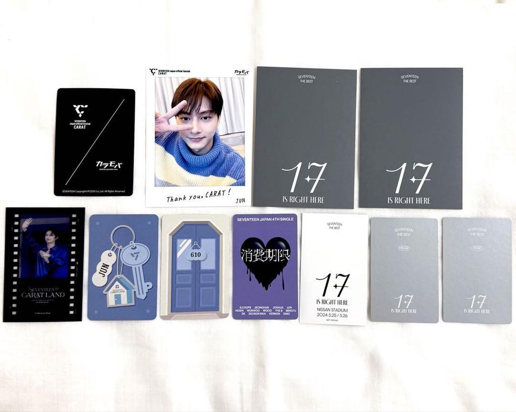 [ИСПОЛЬЗОВАННАЯ] Коллекционная карточка SEVENTEEN Jun