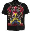 Deadpool & Wolverine Unisex Adult Bullseye Back Print T-Shirt