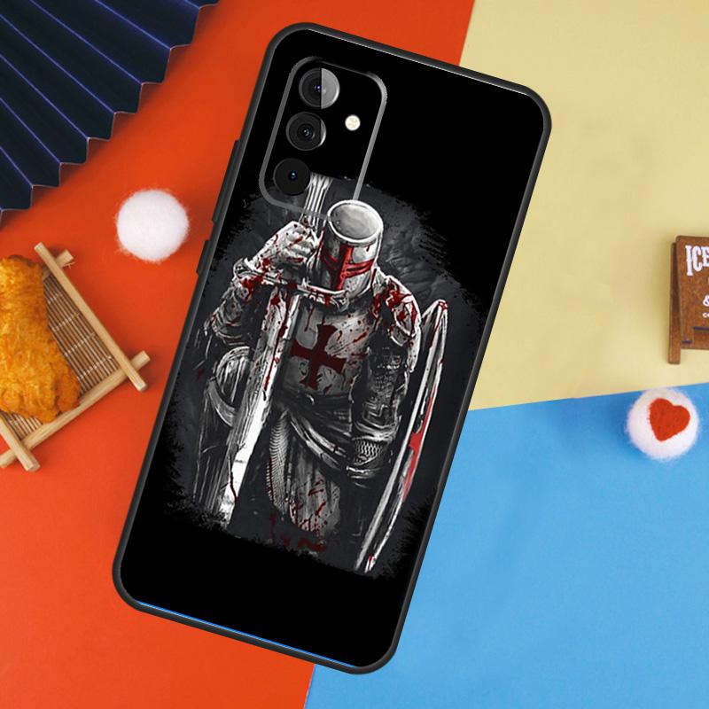 Крышка для Samsung Galaxy A13 A23 A33 A53 A15 A25 A35 A55 A51 A71 A12 A32 A52 A14 A34 A54 с изображением Христианских Тамплиеров