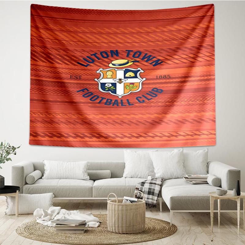 1PC Town Football Club Printed Tapestry Room Decoration Wall Hanging for Living Room Bedroom, dormitory, Birthday and Christmas gifts