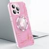 Coque pour iPhone 15 - Translucide - Motif Circuit Rose - Antichoc - Protection Caméra Arrière