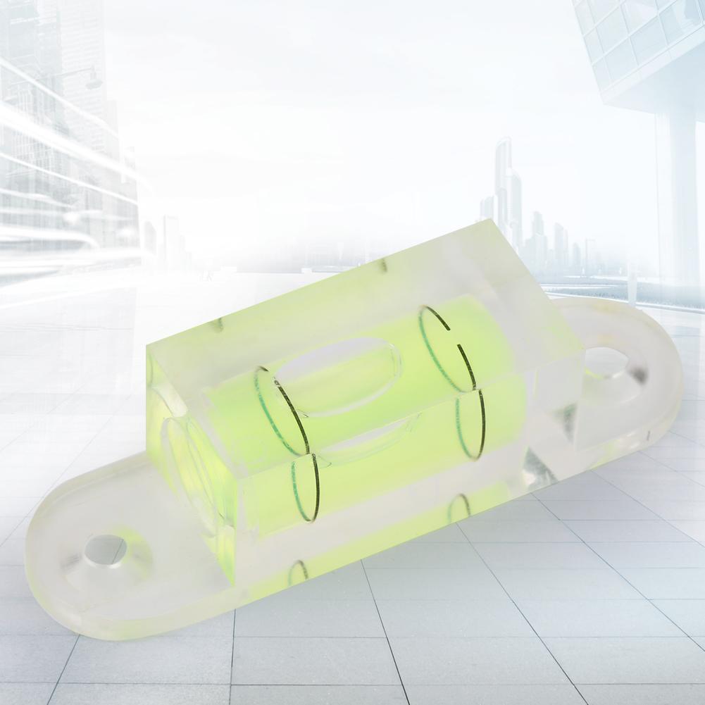 Measuring Tool Spirit Level Bubble with Mounting Holes for Measurement of Balance