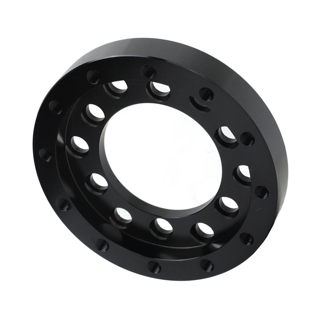 Steering Wheel Adapter Black Plate CNC Aluminium Alloy for Logitech G25 G27 G29 G920 13 14in Steering Wheel 70mm 2.75in