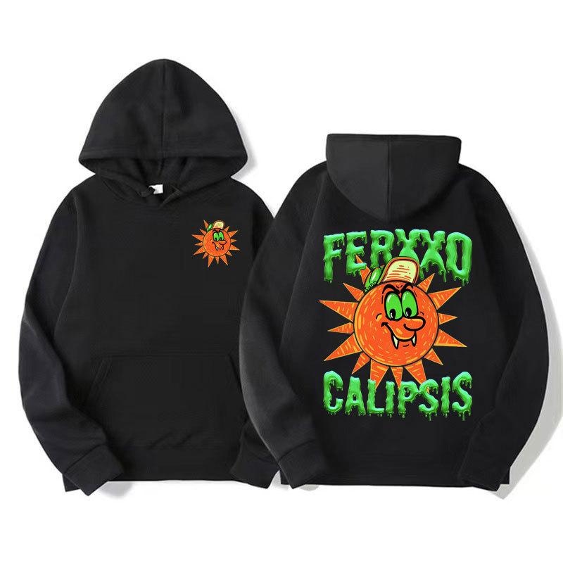 Толстовка Ferxxo Calipsis с принтом, модная, повседневная, оверсайз, унисекс, осенне-зимняя, флисовая, уличная одежда, топы, мужские судадерас
