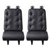 Nappa Leather Car Seat Cover Suede Cover Seat Extension Pad Leg Cushion Mat  Leg Support