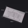 Steel String Action Gauge Ruler Guide Setup Measuring Luthier For Guitar Bass