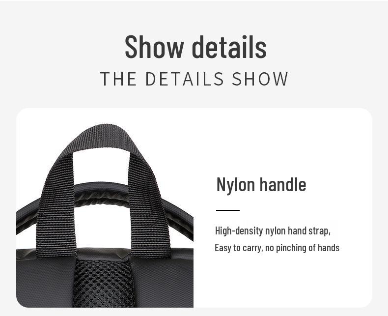 Мужской водонепроницаемый рюкзак большой вместимости для поездок на работу, путешествий и школы