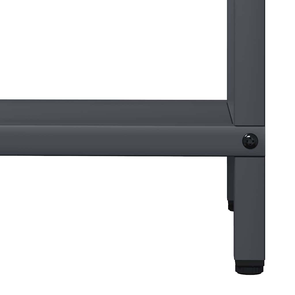 Firewood Rack Anthracite Grey 40 x 25 x 120 cm Cold Rolled Steel