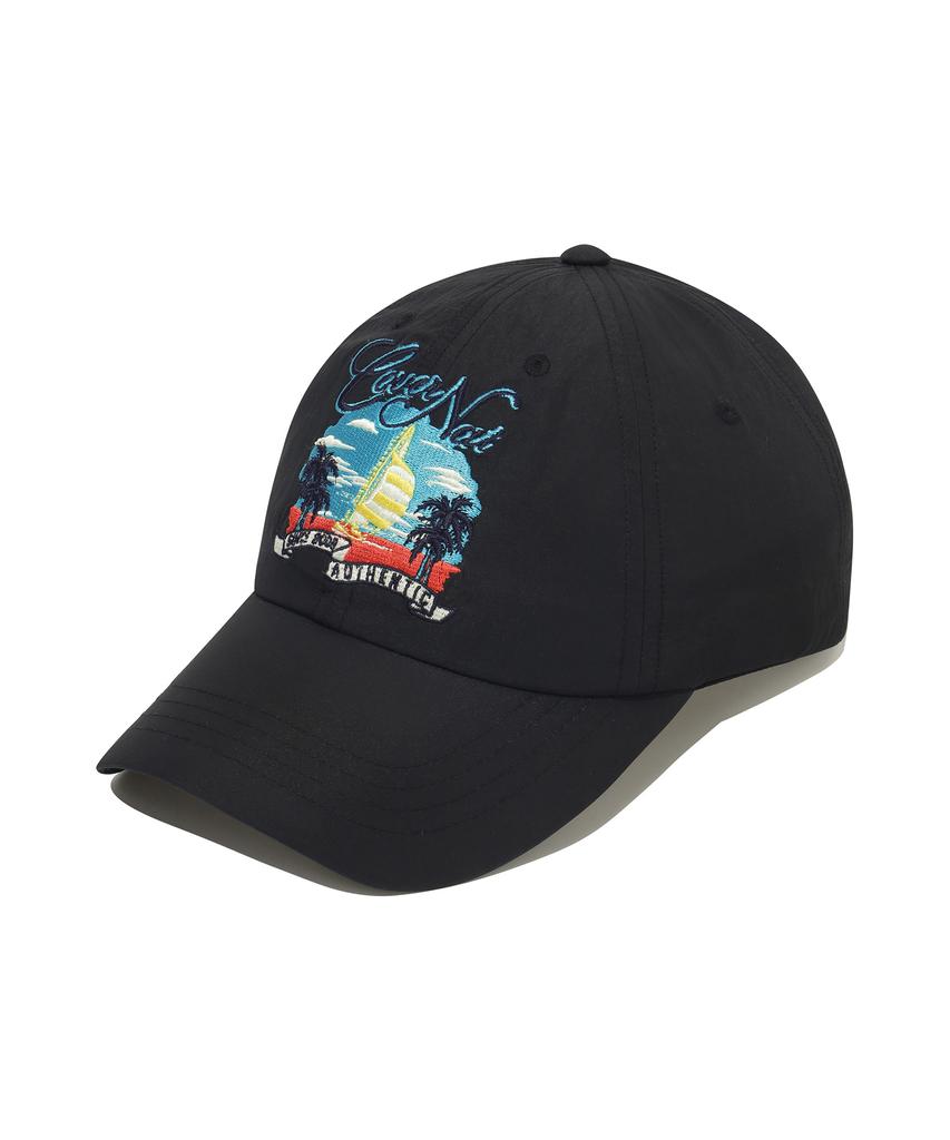 COVERNAT Sunset Boat Ball Cap Black