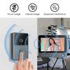 2.4G Wireless Video Intercom Doorbell 4.3 Inch IPS Screen Video Doorbell Two Way Voice Doorbell with Camera Monitor Night Vision