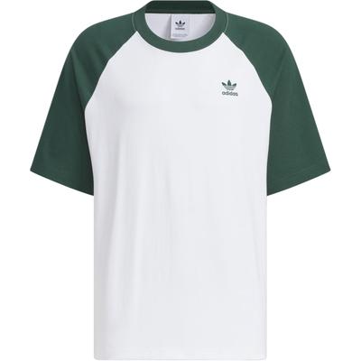 Футболка Originals Adicolor Raglan, модная мужская футболка с коротким рукавом, минеральный зеленый цвет JM7264
