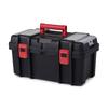 19-inch Toolbox, Plastic Tool and Hardware Storage, Black
