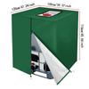 Sunproof 420D Oxford Water Tank Cover with Zipper for 1000L IBC Tote Dustproof Outdoor Protector