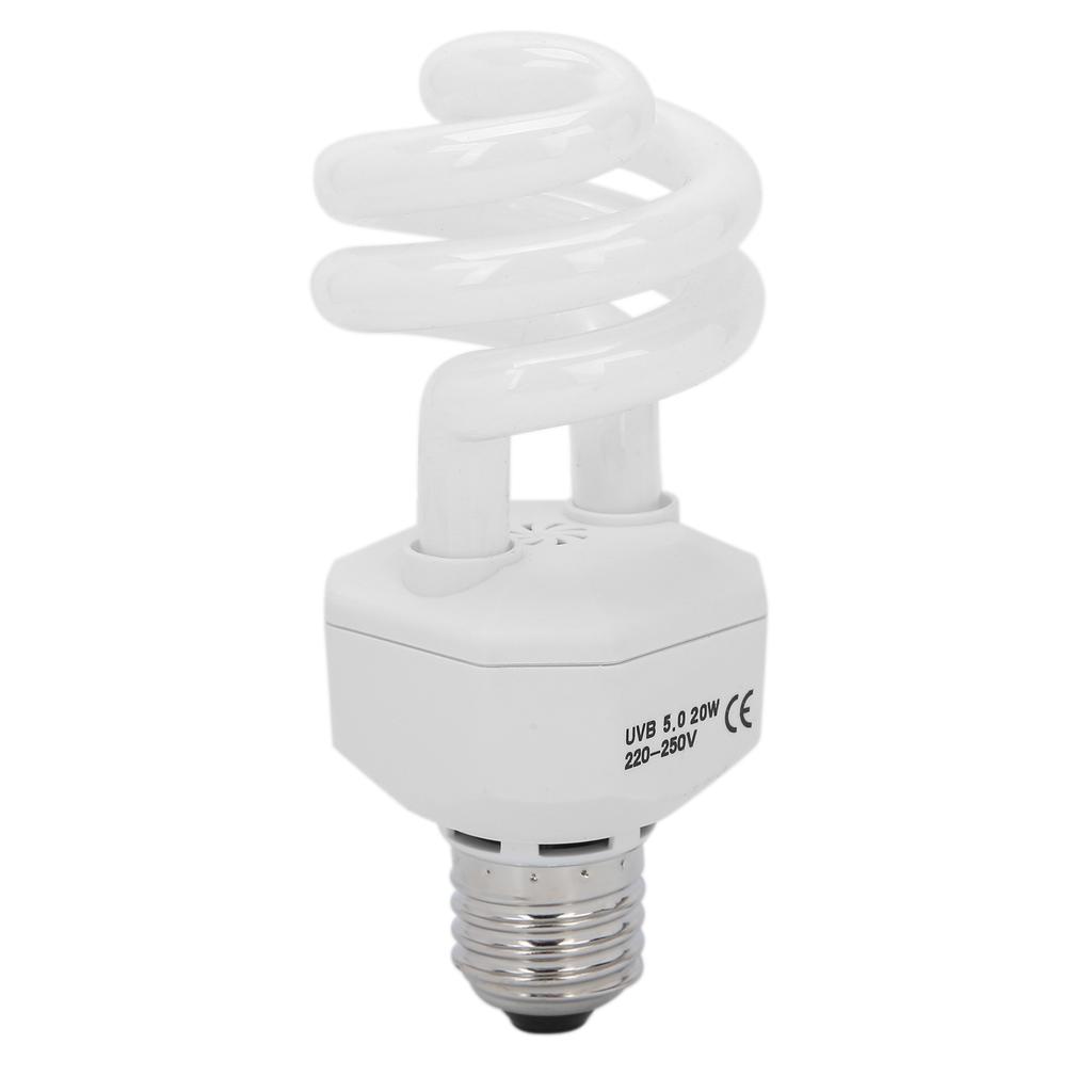 Reptile UVB Energy Saving Lamp Tortoise Lizard Calcium Supplement Plant Ultraviolet Light5.0 20W