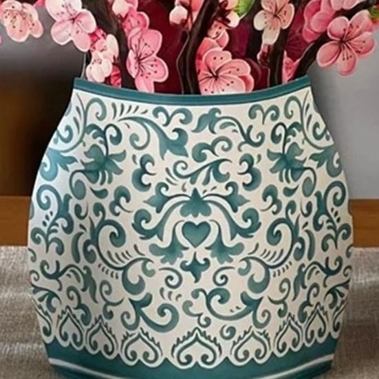 Бумажная открытка-раскладушка с цветком Роза/Цвет сакуры в натуральную величину Букет цветов 3D поздравительная открытка на День матери, выпускной, годовщину, день рождения