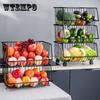 Kitchen Racks Multi-layer Potato Vegetable Racks Sundries Floor Storage Racks Fruit Storage Racks Snack Toy Storage Baskets Shelves Storage Holders