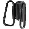 Tajima Safe System Detachable Tool Holder, High-Strength Steel, Large Double Carabiner, SFKHI-CLW. Easy To Attach and Detach. Attaches To Your Belt La