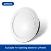 Adjustable Air Ventilation Cover Round Ducting Ceiling Wall Hole ABS Air Vent Grille Louver Kitchen Bath Air Outlet Fresh System