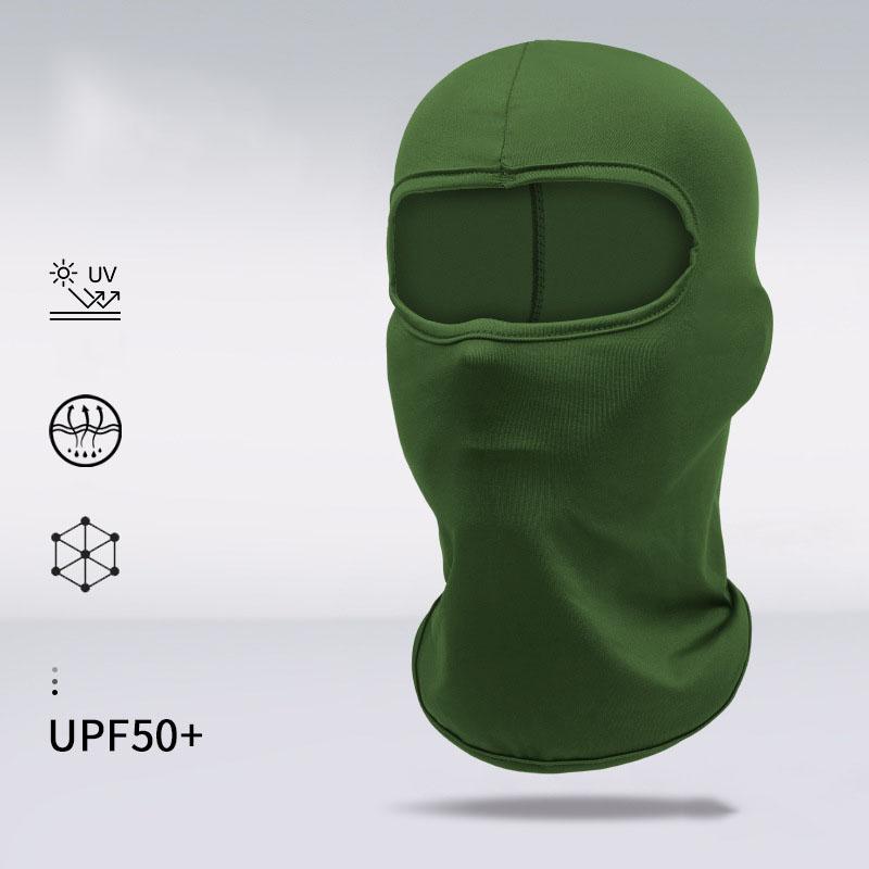 Sports Outdoor Ice Silk Cycling Headgear Warm Face Protection Hat Helmet Liner Quick Drying Face Mask Motorcycle Bicycle Scarf