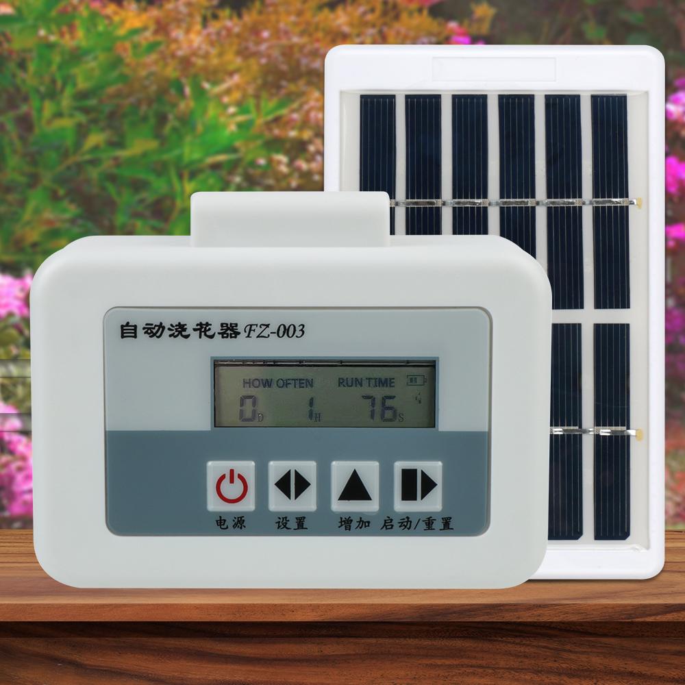 Solar Energy Watering Device Automatic Water Pump Potted Drip Sprinkling Intelligent Smart Timer Irrigation System