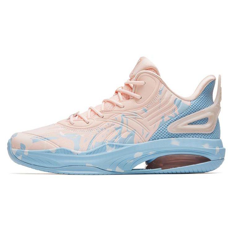 Anta Баскетбольные кроссовки KT3 Thompson Team 2 мужские кроссовки Los-Angeles-Blue Pink 112311605-4