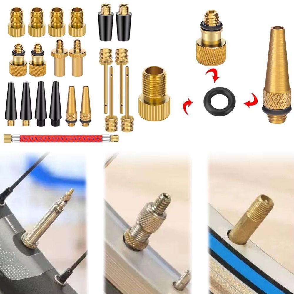 Air Nozzle Bicycle Valves Adapter Inflator Tool Valve Adapter Tools Basketball Football