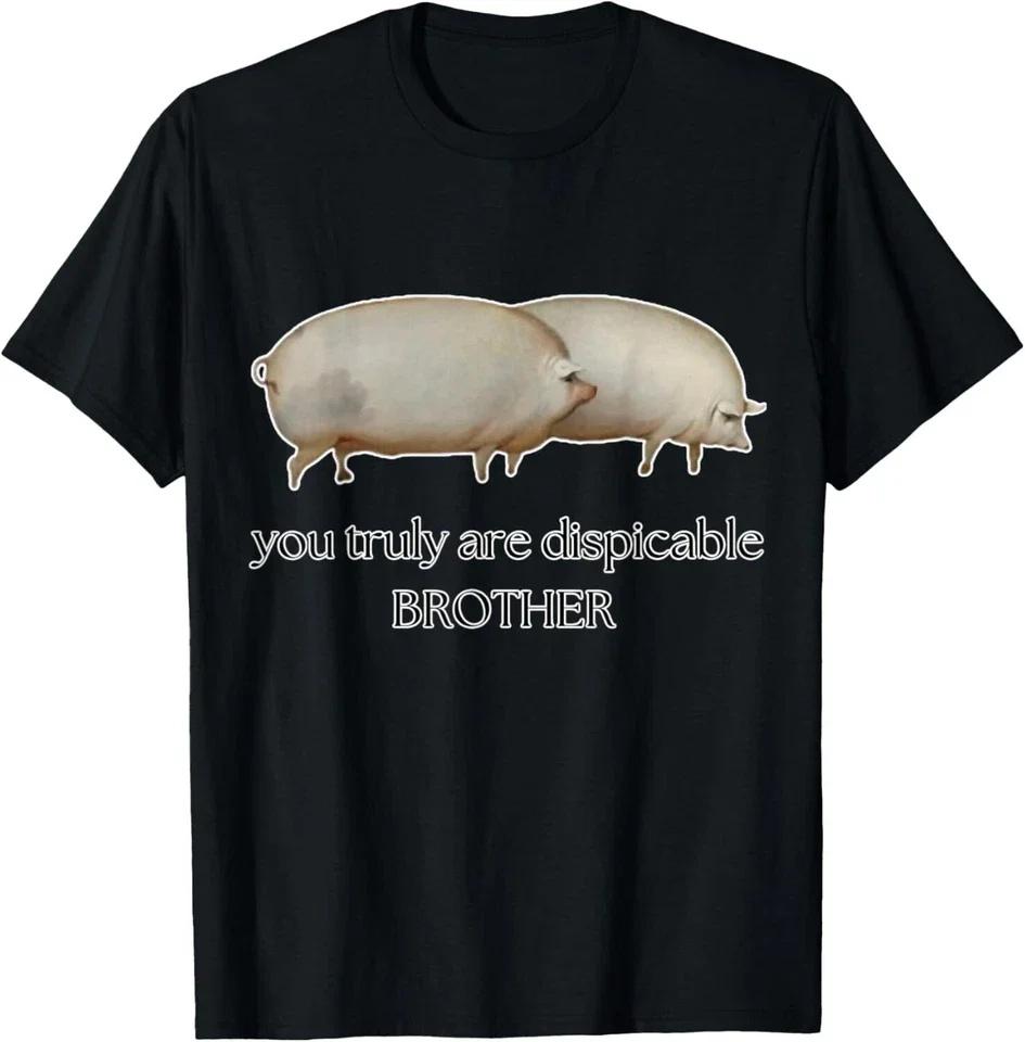 2026 Summers Latest Trendy Pure Cotton Tshirt Breathable Comfortable Loosefitting Fashionable Trendy Couples Wear