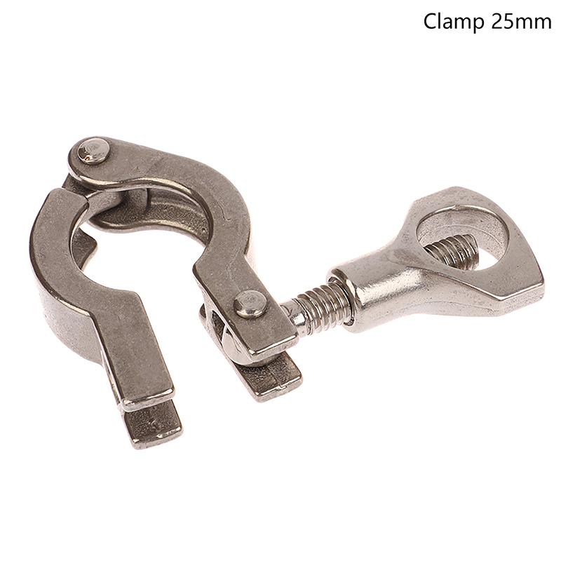 304 Precision Cast Sanitary Clamp Stainless Steel Quick Opening Pipe Clamp Quick Installation Clamp Set Quick Installation Clamp