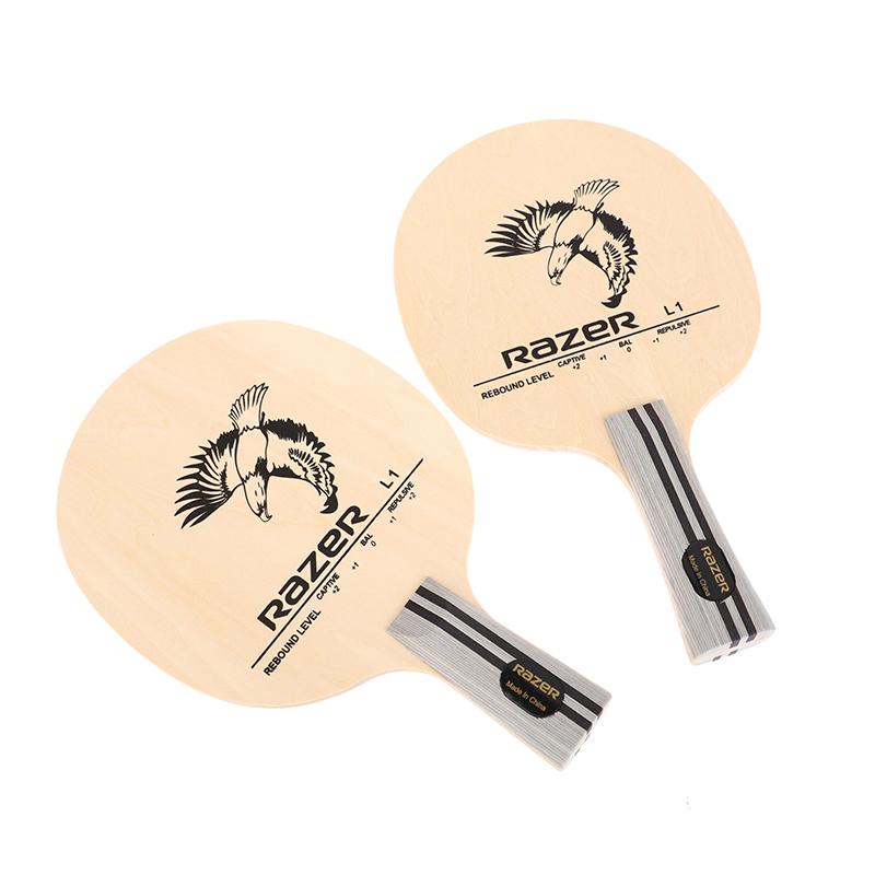 1Pc For L1 Table Tennis Blade Racket (5 Ply Wood ) Ping Pong Bat Paddle For Training Competition Table Tennis Carbon Plate Blade