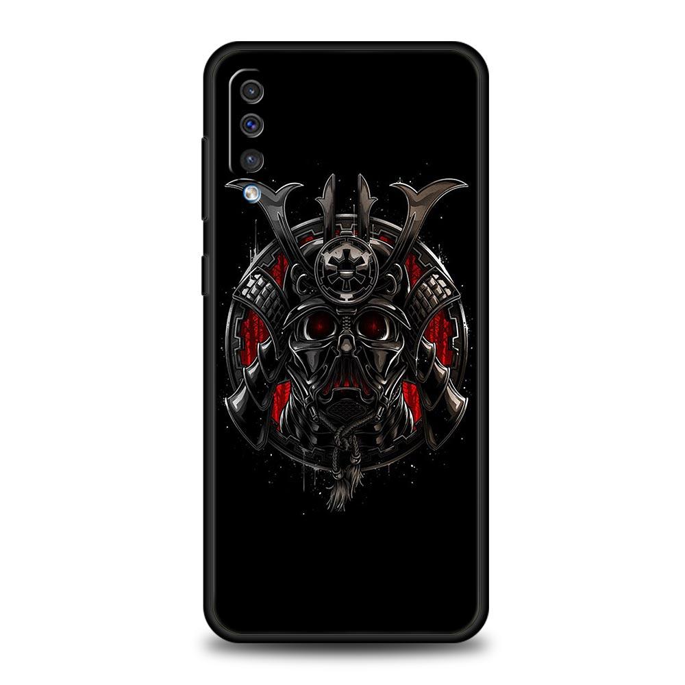 Чехол для телефона Samsung Galaxy A52 A14 A50 A70 A10S A30 A40 A20S A20E A02S A12 A22 A72 A32 5G A04s Самурай Они Маска Мягкий чехол
