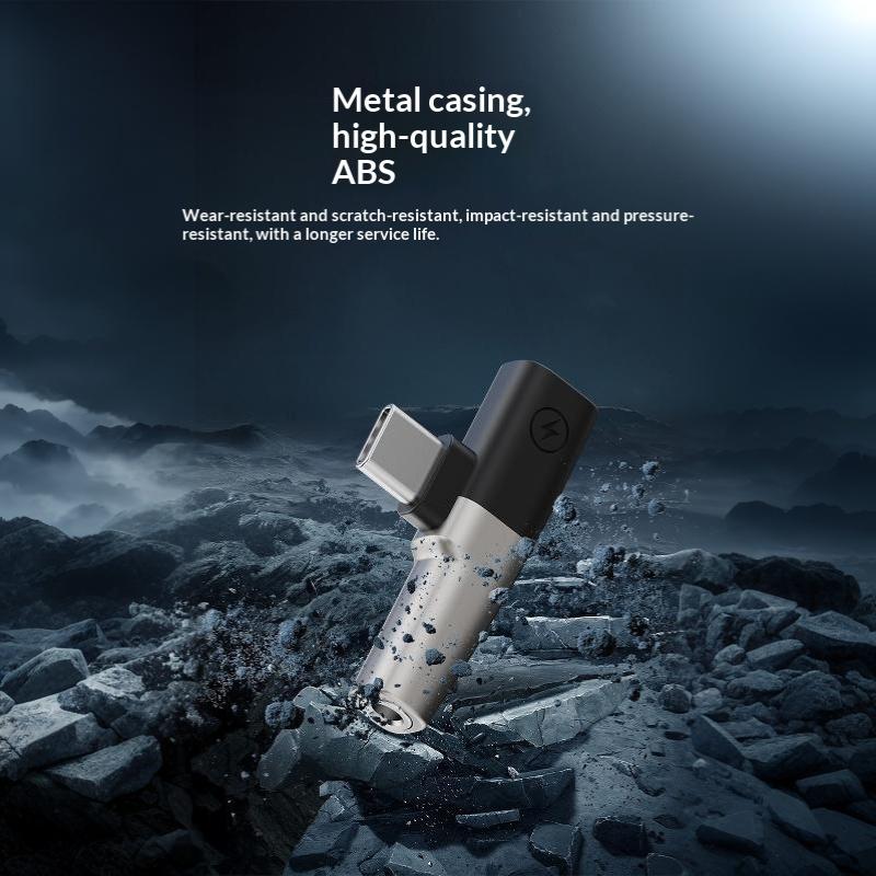 2-в-1 USB C на 3,5 мм Аудиоадаптер Портативный Легкий Аудиоконвертер для Автомобиля Дома Офиса Повседневного Использования