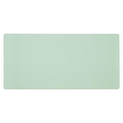 Плюс Настольный Коврик для Мыши, Синтетический, Совместимый, Двусторонний, Гладкий/Мягкий на ощупь, Кожа, 900x430мм, Мятный, DM-002LT, 36-819
