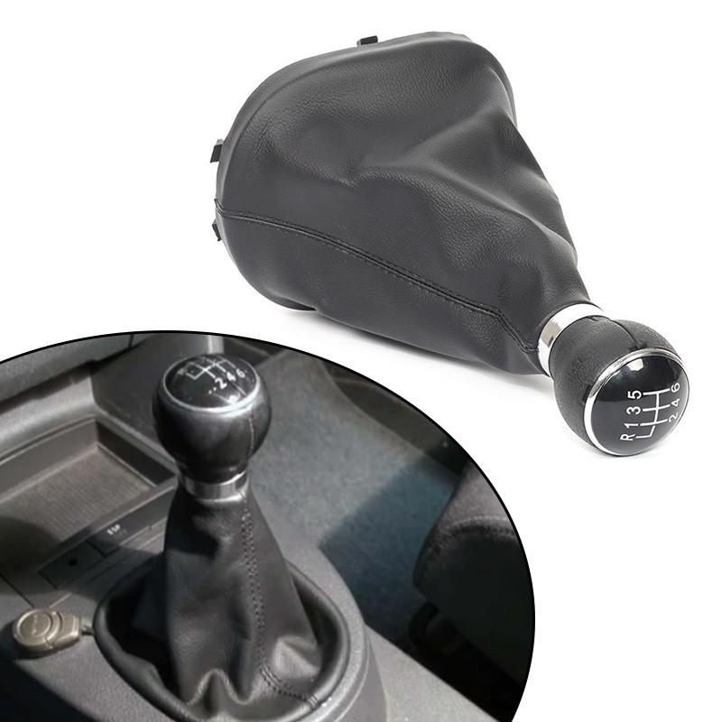 6-ступенчатая механическая стилизация автомобиля ручка рычага переключения передач чехол пыльник для VW Touran 2003-2015/Caddy III 03.2004-05.2015