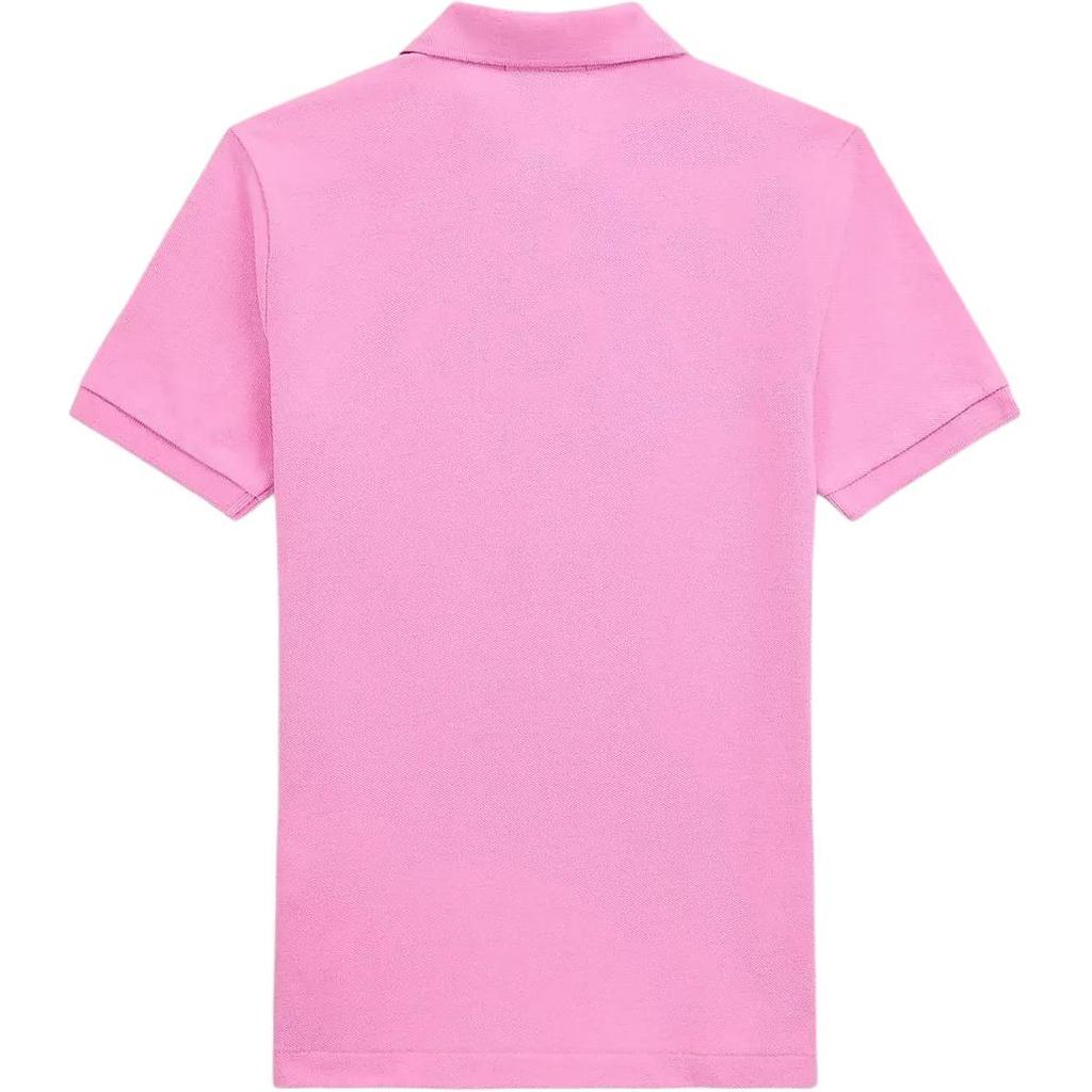 Polo Ralph Lauren Polo Shirt Ss25 Embroidered Logo Cotton Short Sleeve Kids Tops Peach-Pink 323703632-196