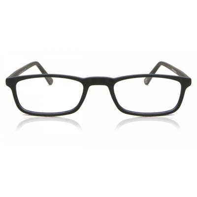 Ободковые прямоугольные черные очки SmarTbuy CollecTion Trey T 0438 02m Модные унисекс очки