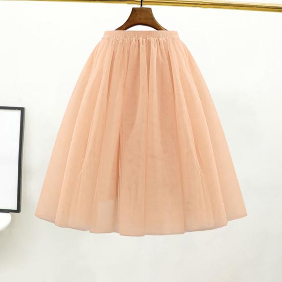 Женская ретро балетная юбка карнавальный костюм нижняя юбка балет 50-х годов многослойная талия нижняя юбка принцесса танцевальная юбка для косплея 2025