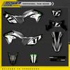 PowerZone Индивидуальные Командные Графические Фоны Наклейки Для Kawasaki 2020 2021 2022 2023 KLX 230 230R Мотоцикла