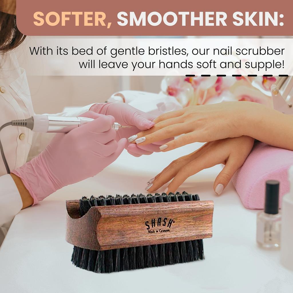 Гвозди и кисти из термобука с черной щетиной, изготавливаются вручную в Германии с 1869 года.