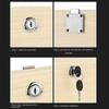 With Keys Cabinet Latch Locks Zinc Alloy Furniture Door Lock New Desk Drawer Lock  Drawer