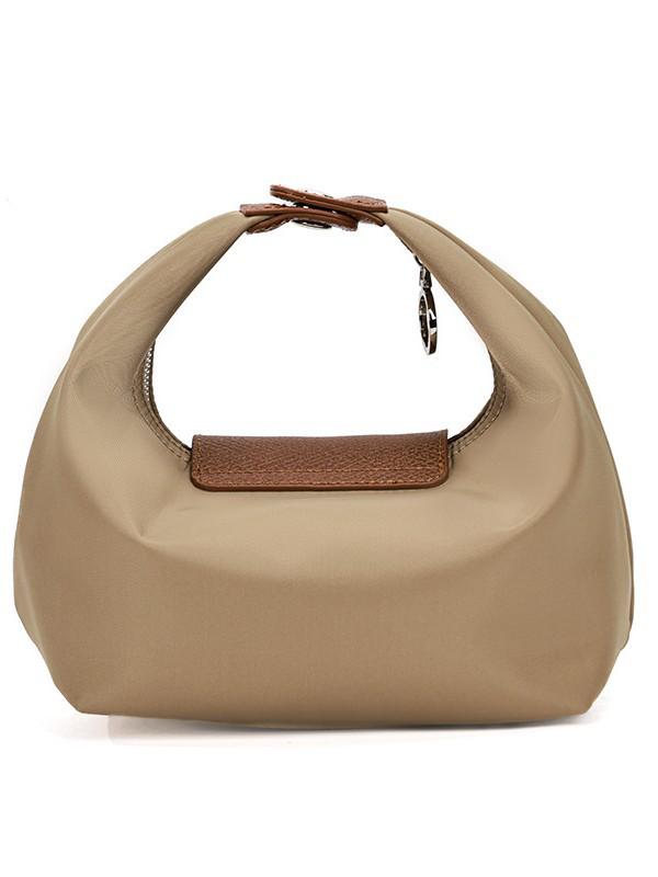 Women's Versatile Waterproof Nylon Lunch Bag - Dumpling Style Canvas with Niche Design