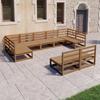 Day and Night - Day and Night Garden Furniture Set 9 Pieces Solid Pine Wood