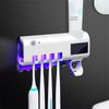 New Solar Ultraviolet Toothbrush Sterilizer Wall Mounted Toothbrush Holder Automatic Toothbrush Holder Bathroom