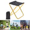 Outdoor Folding Stool Lightweight Heavy Duty Aluminum Alloy Oxford Cloth Camping Hunting Picnic Fishing Mini Collapsible Chair Seat